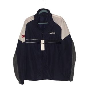 NFL Seattle Seahawks Windbreaker L NWT